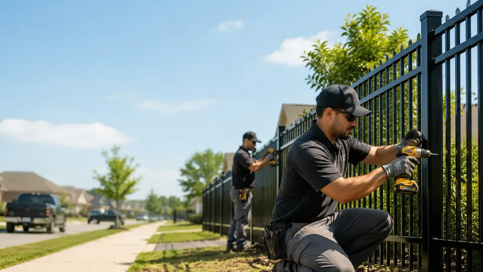 Metal Fence Installation in Sharpsburg, IA